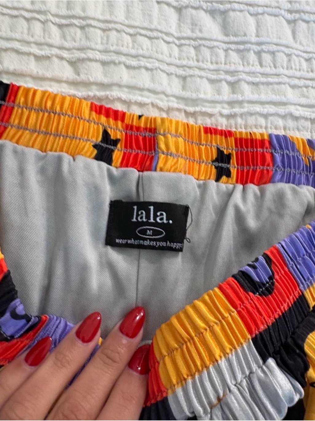 Dressed In Lala Long Sleeve Pliss Set In Not Made To Be Subtle - M — image 8 of 8